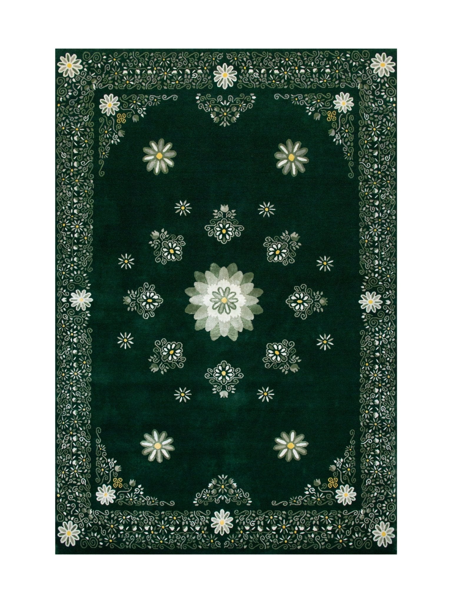 floral bandana – hand-knotted rug | misplaced.studio